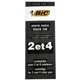 Recharge pour stylo  4 couleurs - noir - BIC photo du produit