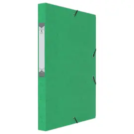 Bo&icirc;te de classement - 24x32 Dos 25 mm - vert - Fiducial photo du produit