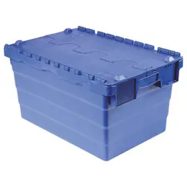 Bac navette gerbable 54 litres bleu photo du produit
