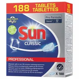 188 tablettes Sun Professional Classic pour lave-vaisselle - SUN photo du produit