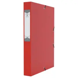 Bo&icirc;te de classement - 24x32 - Dos 40 mm - rouge - Fiducial photo du produit