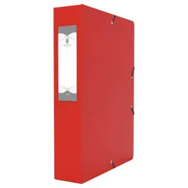 Boîte de classement - 24x32 Dos 60 mm - rouge - FIDUCIAL photo du produit