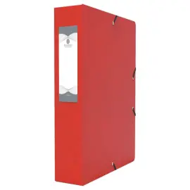 Bo&icirc;te de classement - 24x32 Dos 60 mm - rouge - Fiducial photo du produit
