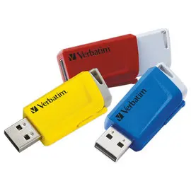 Blister de 3 Clés USB Verbatim Store 'n' click 16Go3.0 photo du produit