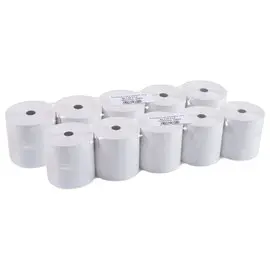 10 Bobines de papier pour caisses et terminaux point de vente - 80 x 80 x 12 mm - EXACOMPTA photo du produit