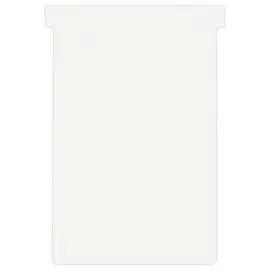 100 Fiches T pour planning - Taille 4 - Blanc - NOBO photo du produit