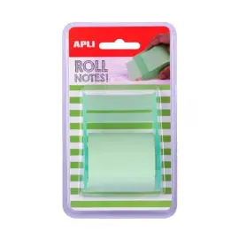 Apli notes rouleau distributeur 5 cm x 8 m - vert photo du produit