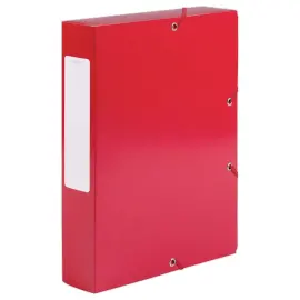 Bo&icirc;te de classement carte  - Dos 6 cm - rouge - Access photo du produit