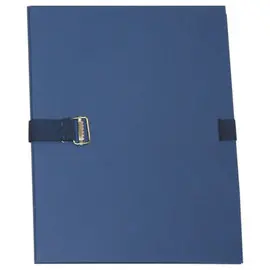 Chemise à sangle avec rabat de pied - largeur max 13 cm bleu fonce photo du produit