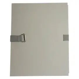 Chemise &agrave; sangle avec rabat de pied - largeur max 13 cm - gris - Access photo du produit