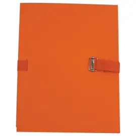 Chemise &agrave; sangle avec rabat de pied - largeur max 13 cm - orange - Access photo du produit