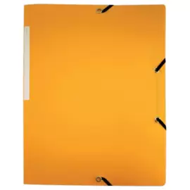 Chemise 3 rabats &agrave; &eacute;lastiques en polypropyl&egrave;ne - jaune - ACCESS photo du produit