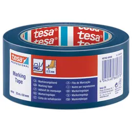 Adhésif de marquage au sol 33 m x 50 mm - Bleu - TESA photo du produit