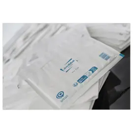 100 Pochettes à bulles d'air polyéthylène JOVIMAIL blanc, 180 x 160 mm photo du produit