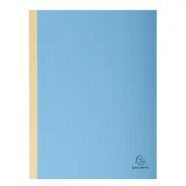25 Chemises dos toil&eacute; Forever 320g - 24 x 32 cm - Bleu fonc&eacute; - Exacompta photo du produit