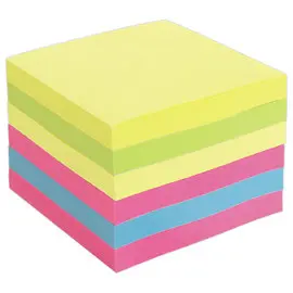 6 Blocs notes repositionnables en Z - coloris assortis - FIDUCIAL OFFICE SOLUTIONS photo du produit