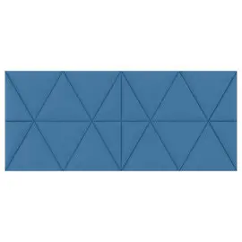 Panneaux acoustiques en tissu muraux bleu photo du produit