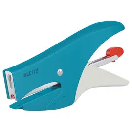 Pince agrafeuse Cosy - 15 feuilles - Bleu - LEITZ photo du produit
