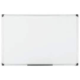 Tableau blanc émaillé uni - 100 x 150 cm - BI-OFFICE photo du produit