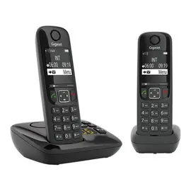 2 Duo téléphones sans fil Gigaset AS690Aavec répondeur photo du produit