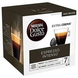 16 Capsules de café Dolce Gusto Espresso Intenso - Intensité 7 - DOLCE GUSTO photo du produit
