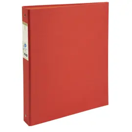 Classeur 4 anneaux recycl&eacute; Forever - Dos 4 cm - Rouge - Exacompta photo du produit