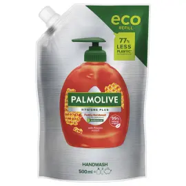 Recharge de savon liquide Palmolive Hygiène plus 500ml antibactérienne photo du produit