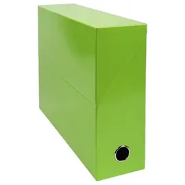 Boîte classement IDERAMA - A4 - dos 9 cm  - vert clair - EXACOMPTA photo du produit