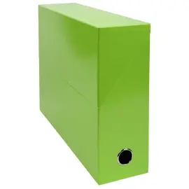 Bo&icirc;te classement IDERAMA - A4 - dos 9 cm  - vert clair - Exacompta photo du produit
