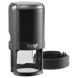 Timbre personnalisable Printy 4642 - Noir - &Oslash; 42 mm - 8 lignes max. photo du produit