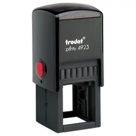 Timbre personnalisable Printy 4923 - Noir - 30 x 30 mm - 5 lignes max. photo du produit