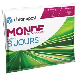 Chrono Express Monde & Outre-Mer Pochette matelassée 2 kg photo du produit
