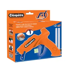 Pistolet &agrave; colle pour b&acirc;tons de colle &Oslash; 7 mm + 2 recharges - Alix photo du produit