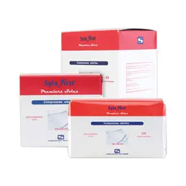 10 Compresses de gaze stériles 5 cm x 5 cm photo du produit