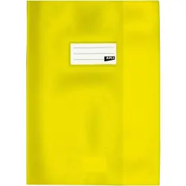 Prot&egrave;ge-cahier - 24 x 32 cm - Polypropyl&egrave;ne 19/100&egrave;me - Jaune - Apli photo du produit