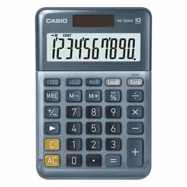 Calculatrice Casio MS100EM solaire 10 chiffres photo du produit