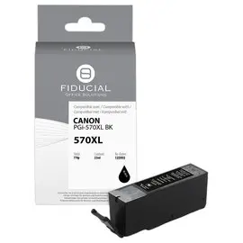 Cartouche Canon PGI-570XL noire compatible FIDUCIAL photo du produit