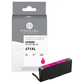 Cartouche Canon CLI-571XL magenta compatible FIDUCIAL photo du produit