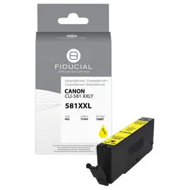 Cartouche Canon CLI-581XXL jaune compatible FIDUCIAL photo du produit