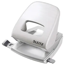 Perforateur blanc 2 trous color&eacute; 30 feuilles - Blanc - Leitz photo du produit