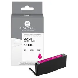 Cartouche Canon CLi-551XL magenta compatible FIDUCIAL photo du produit