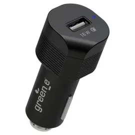 Chargeur voiture USB noir photo du produit