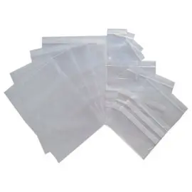 1000 Sachets plastique transparents - 200x200mm photo du produit