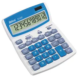 Calculatrice de bureau 212X - 12 chiffres - IBICO photo du produit