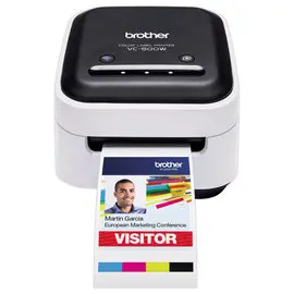 Imprimante étiquettes Brother couleur VC-500WCR photo du produit