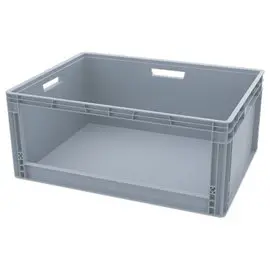 Bac picking avec ouverture longueur gris 145L photo du produit