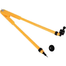 Compas pour tableau blanc avec ventouse et adaptateur - 35 cm - Wonday photo du produit