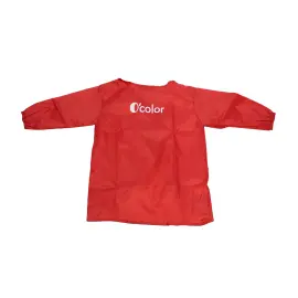 Tablier lavable - Taille 2/4 ans - Rouge - O'Color photo du produit