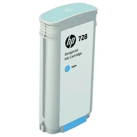 HP 728 cartouche d'encre cyan F9J67A 130 ml photo du produit