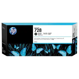 HP 728 cartouche d'encre noir mat F9J68A 300 ml photo du produit
